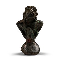 Mesopotamian Copper Male Figure