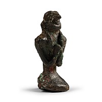 Mesopotamian Copper Male Figure