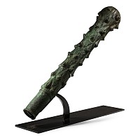 Life-Size Roman Bronze Club from a Statue of Hercules