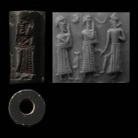 Old Babylonian Haematite Cylinder Seal
