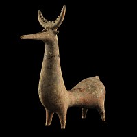 Amlash Style Terracotta Rhyton