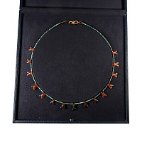 Egyptian Necklace with Fly Beads