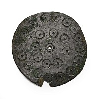 Saxon Bronze Pin Set Pin Head