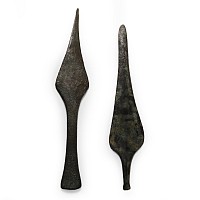 Luristan Bronze Razor Pair