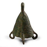 Amlash Bronze Bell Pendant