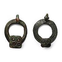 Amlash Bird-Headed Clasp Group