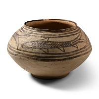 Indus Valley Terracotta Bowl with Fish