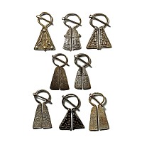 Viking Inspired Silver Penannular Omega Brooch Collection