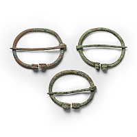 Viking Bronze Penannular Brooch Collection