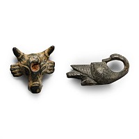 Roman Bronze Animal Weight Group