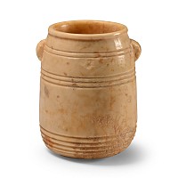 Late Roman Decorated Bone Pyxis