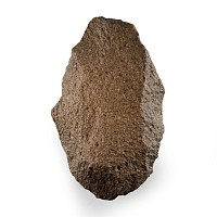 Stone Age Acheulean Dark Red Quartzite 'Homo Erectus' Handaxe