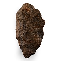 Stone Age Acheulean Dark Red Quartzite 'Homo Erectus' Handaxe