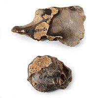 Stone Age Le Monchel Flint Tool Group