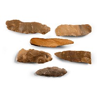 Stone Age Tilemsi Valley Flint Knife Group