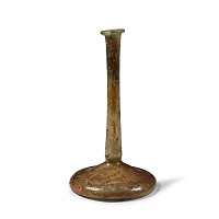 Roman Glass Flask with Base