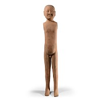 Chinese Han Naked Terracotta Male Figure