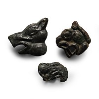 Scythian Bronze Animal Mount Group
