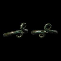 Bronze Age Ring with Scrolled Terminals