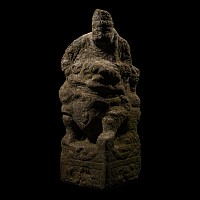 Chinese Stone Hitching Post