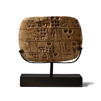 Proto-Sumerian Pictographic Tablet