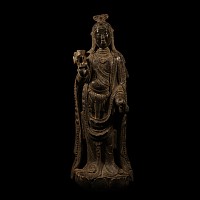 Large Chinese Tang Stone Figure