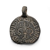 Medieval Lead Personal Seal Matrix