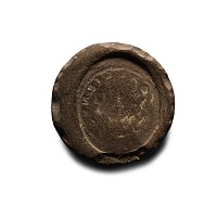 Roman Bifacial Terracotta Forger's Coin Mould