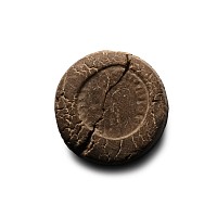 Roman Bifacial Terracotta Forger's Coin Mould