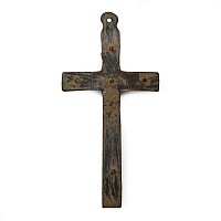 Post Medieval Bronze Cross Pendant