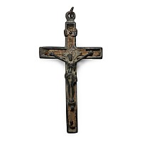 Post Medieval Bronze Cross Pendant