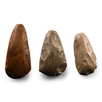 Stone Age Polished Handaxe Group