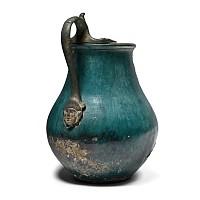 Roman Bronze Jug with Handle