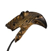 Anglo-Saxon Gilt Bird-Headed Finial