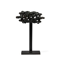 Viking Mount with Entwined Beasts