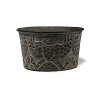 Bactrian Stone Bowl with Birds