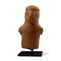 Bactrian Calcite-Alabaster Bust
