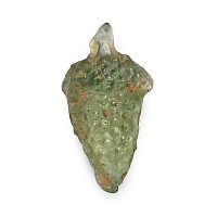 Roman Green Glass Grape Pendant