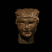 Roman Marble Head of Dionysus