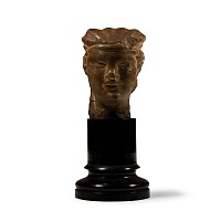 Roman Marble Head of Dionysus