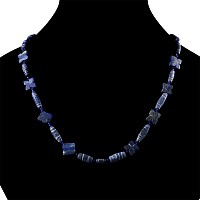 Bactrian Style Lapis Lazuli Bead Necklace String