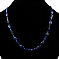 Bactrian Style Lapis Lazuli Bead Necklace String