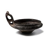 Etruscan Terracotta Impasto Kyathos