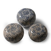 Hoi An Cargo Shipwreck Glazed Blue and White Lidded Box Collection