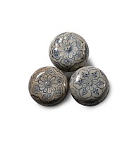 Hoi An Cargo Shipwreck Glazed Blue and White Lidded Box Collection