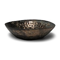 Sasanian Punch-Decorated Bronze Bowl