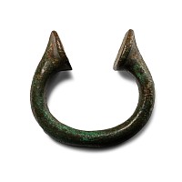 African Slave Trade Manilla Currency Bracelet