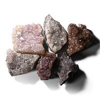 Amethyst and Quartz Crystal Mineral Specimen Selection [6]