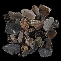 Large Obsidian Mineral Specimen Group [30]