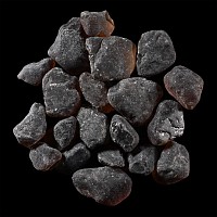 Dark Amber Topaz Crystal Specimen Group [20]